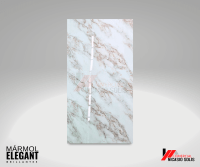 PVC MÁRMOL BLANCO  CUARZO