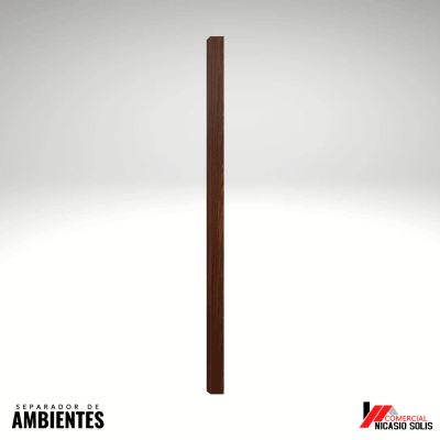 SEPARADOR DE AMBIENTE ROBLE OSCURO PE-G1
