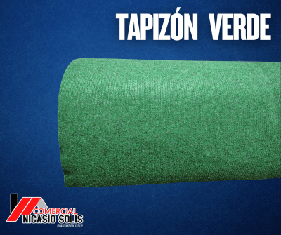 Tapizon verde 1mt lineal x 2 mt ancho