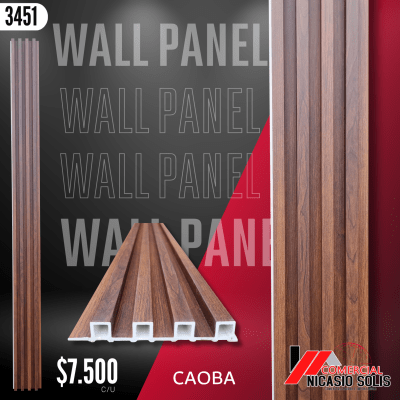 WPC WALL PANEL CAOBA INTERIOR