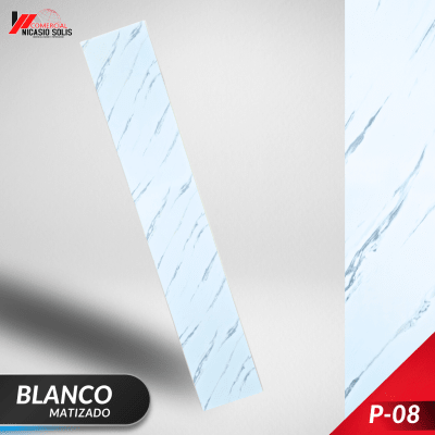 BLANCO MATIZADO P-08 REVESTIMIENTO PREMIUM