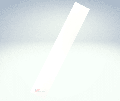 A1 MADERA BLANCA SEMIBRILLO 2.37MTX0.4MTS PVC ALVEOLAR