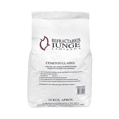 Cemento para Ladrillo Refractario LLaima 10 Kg