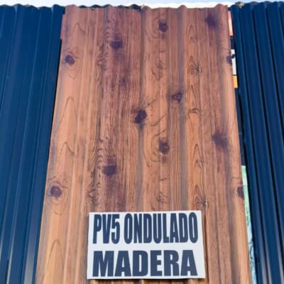 PV5 ONDULADO 4MTS MADERA FABRICACIÓN