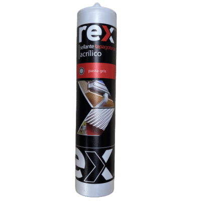 SELLANTE TAPAGOTERAS ACRÍLICO REX 300 ML1