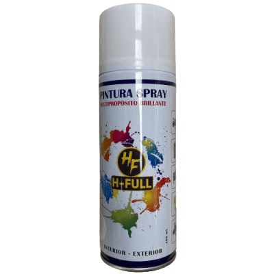 PINTURA SPRAY BLANCO BRILLANTE MULTIPROPÓSITO 400 ML