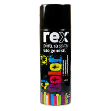 REX SPRAY NEGRO BRILLANTE 400 ML