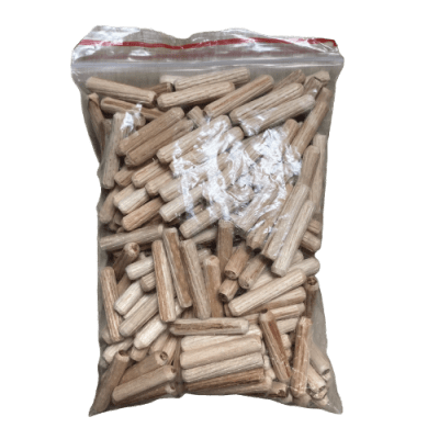 TARUGO MADERA 8MM X 40 MM (50PCS)1