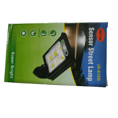 FOCO SOLAR C/SENSOR RECTANGULAR JX-618A