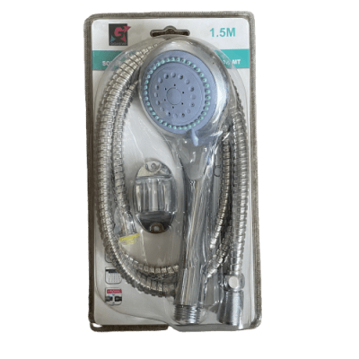 MANGO PARA DUCHA SOPORTE Y FLEXIBLE ACERO INOX