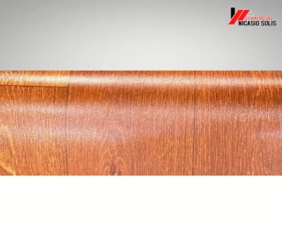 linoleo 1.5mm x2mts tabla cafe gruesa alto trafico