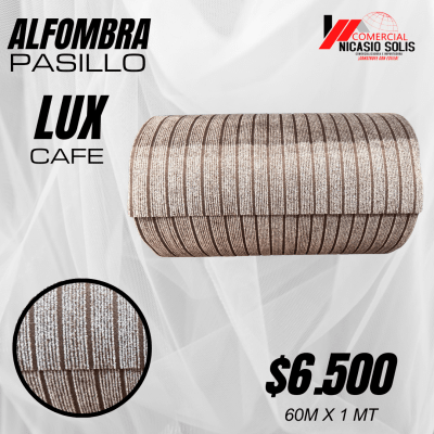 alfombra pasillo lux cafe