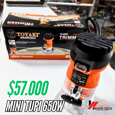 MINI TUPI 6 MM 650 W