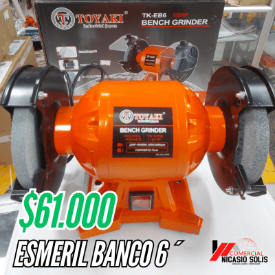 ESMERIL BANCO 6´