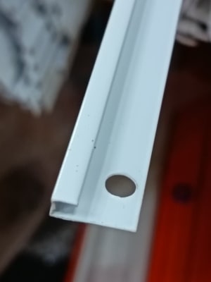 PERFIL J BLANCO PLACA MARMOL 3mm1