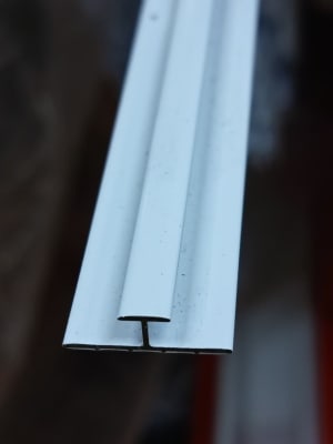 PERFIL H BLANCO PLACA MARMOL 3mm