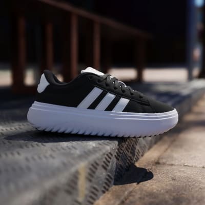 ZAPATILLA ADIDAS GRAND COURT PLATFORM BLACK IE1102