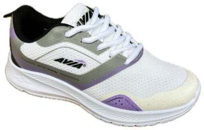 ZAPATILLA AVIA FLASH W WHITE/LT GREY/LILA 15-050416-11