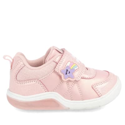ZAPATILLA BUBBLE GUMMERS ROSADA LUZ 181-6528