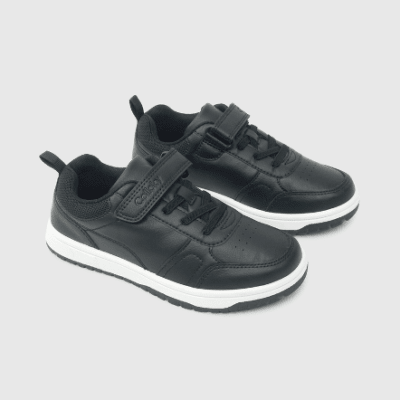 ZAPATILLA COLLOKY CUERO NEGRA 574502-01