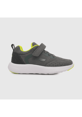 ZAPATILLA COLLOKY NIÑO GRIS SINTETICO VELCRO 589102-11