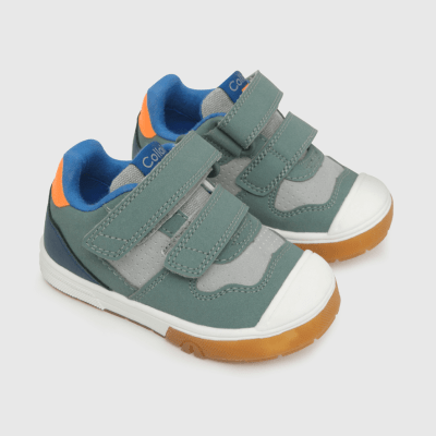 ZAPATILLA COLLOKY VERDE VELCRO 410102-701