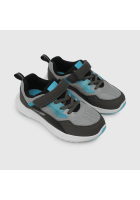 ZAPATILLA COLLOKY NIÑO GRIS VELCRO ELASTICO 588503-11