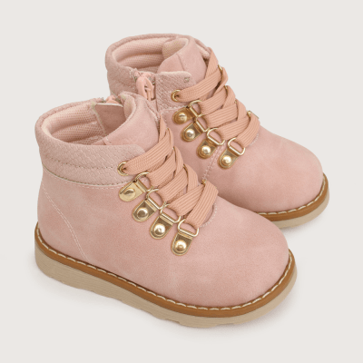 BOTIN OPALINE ROSADO CUELLO SNAKE CORDON 441002-30