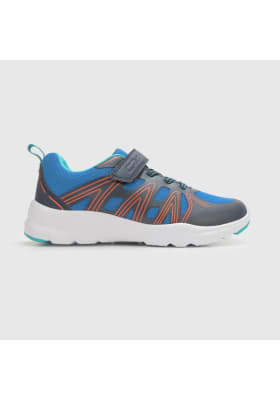ZAPATILLA COLLOKY NIÑO AZUL VELCRO PRINT 587303-50