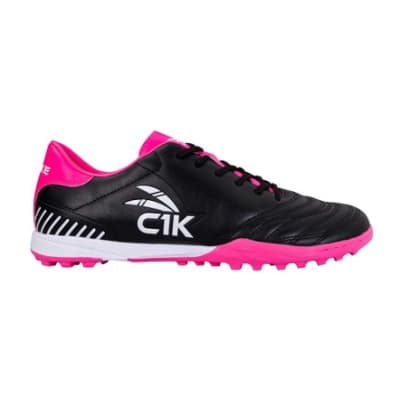 ZAPATILLA DE BABY FUTBOL CAC1KE FINTA NEGRO ROSADO C1KFINTABABY-01-08