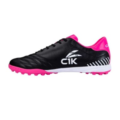 ZAPATILLA DE BABY FUTBOL CAC1KE FINTA NEGRO ROSADO C1KFINTABABY-01-08