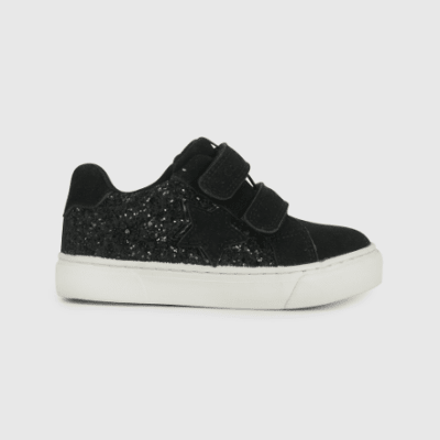 ZAPATILLA COLLOKY VELCROS NEGRA BRILLO 472002-01