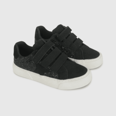 ZAPATILLA COLLOKY VELCROS NEGRA BRILLO 570602-01