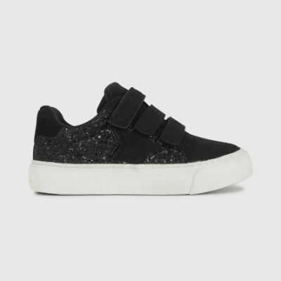 ZAPATILLA COLLOKY VELCROS NEGRA BRILLO 570602-01