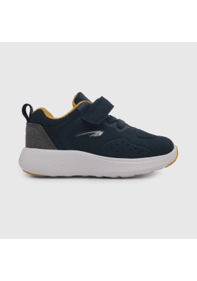 ZAPATILLA COLLOKY GRIS NIÑO VELCRO 489102-50