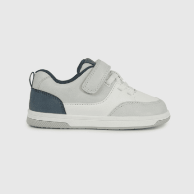 ZAPATILLA COLLOKY VELCRO GRIS CUERO 473102-98