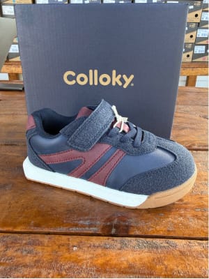 ZAPATILLA COLLOKY UN VELCRO AZUL 472902-50