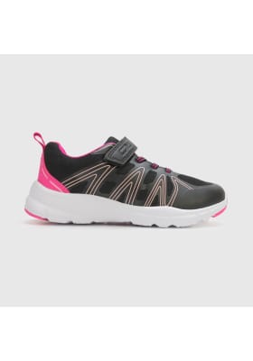 ZAPATILLA COLLOKY NIÑA DEPORTIVA VELCRO NEGRO 58720301