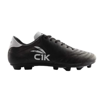 ZAPATO DE FUTBOL CAC1KE FINTA TIERRA NEGRO BLANCO C1KFINTA-01-03