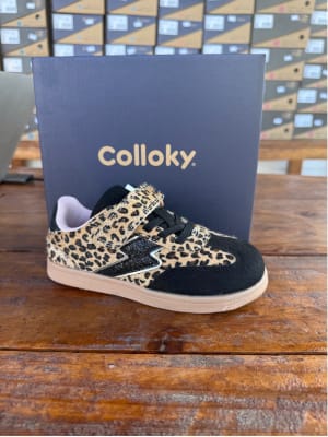 ZAPATILLA COLLOKY CAFÉ UN VELCRO ANIMAL PRINT 473002-60