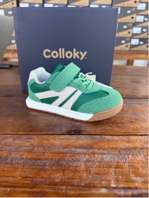 ZAPATILLA COLLOKY VERDE VELCRO 472902-70