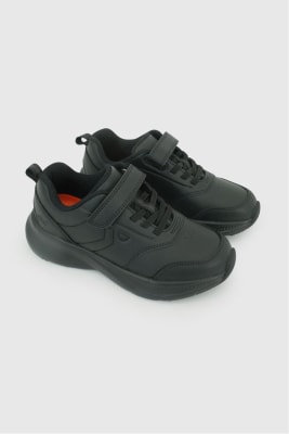 ZAPATILLA COLLOKY ESCOLAR UN VELCRO SPORT NEGRA 770502-0100