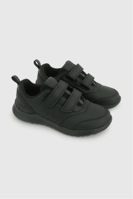 ZAPATILLA COLLOKY ESCOLAR NEGRA DOS VELCRO 770702-0100