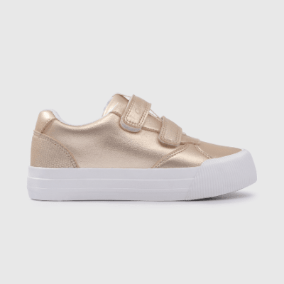 ZAPATILLA COLLOKY DORADA VELCRO 579602-24