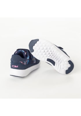 ZAPATILLA COLLOKY NIÑA FLOREADA VELCRO