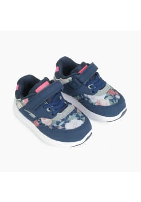 ZAPATILLA COLLOKY NIÑA AZUL FUSED PRINT FLOREADA