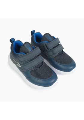 ZAPATILLA COLLOKY NIÑO AZUL DEPORTIVA DOS VELCRO  CAÑA BAJA