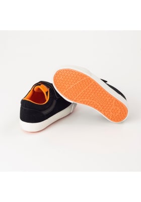 ZAPATILLA COLLOKY NIÑO 2 VELCRO NEGRA VULCANIZADA