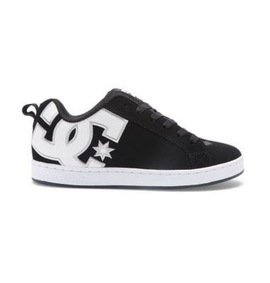 ZAPATILLA DC COURT GRAFFIK 300678 BLACK/WHITE