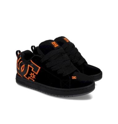 ZAPATILLA DC COURT GRAFFIK DC01661964 BLACK/ORANGE1